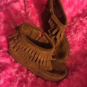 Toddler Girls Leather Boots